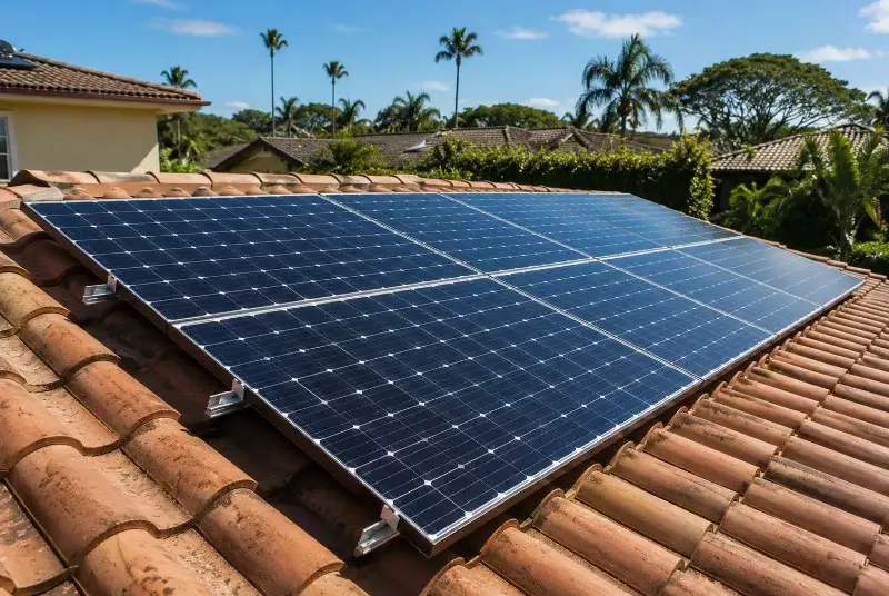 Installation de panneaux solaires à Montaut